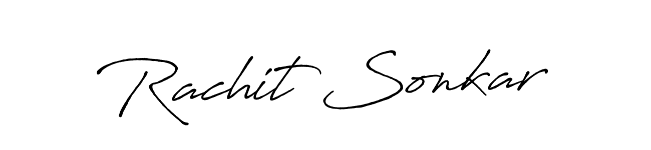 You can use this online signature creator to create a handwritten signature for the name Rachit Sonkar. This is the best online autograph maker. Rachit Sonkar signature style 7 images and pictures png
