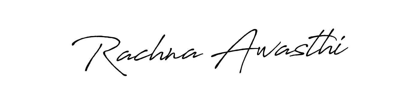 Make a beautiful signature design for name Rachna Awasthi. Use this online signature maker to create a handwritten signature for free. Rachna Awasthi signature style 7 images and pictures png