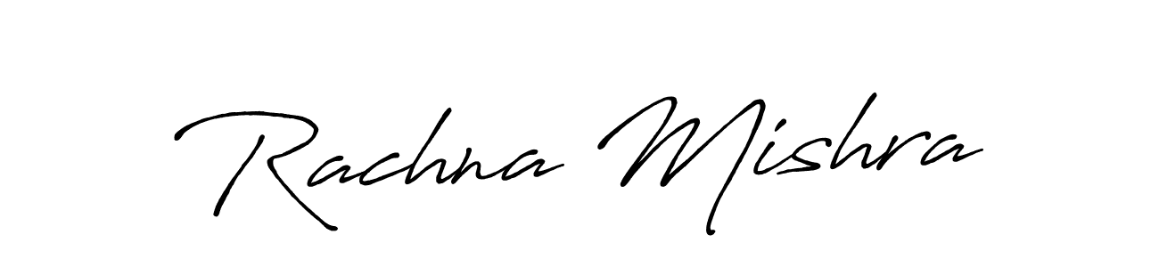 if you are searching for the best signature style for your name Rachna Mishra. so please give up your signature search. here we have designed multiple signature styles  using Antro_Vectra_Bolder. Rachna Mishra signature style 7 images and pictures png