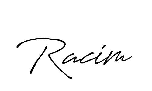 Similarly Antro_Vectra_Bolder is the best handwritten signature design. Signature creator online .You can use it as an online autograph creator for name Racim. Racim signature style 7 images and pictures png