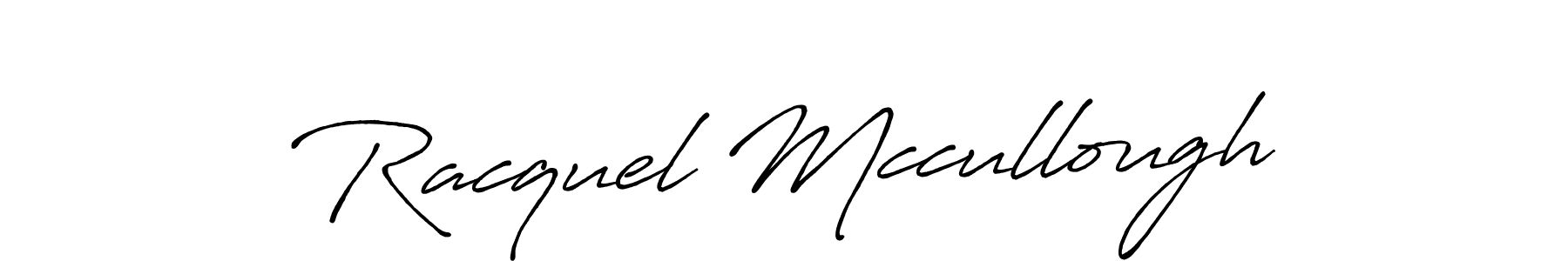 Use a signature maker to create a handwritten signature online. With this signature software, you can design (Antro_Vectra_Bolder) your own signature for name Racquel Mccullough. Racquel Mccullough signature style 7 images and pictures png