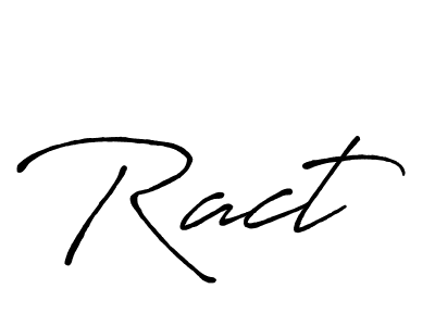 How to Draw Ract signature style? Antro_Vectra_Bolder is a latest design signature styles for name Ract. Ract signature style 7 images and pictures png