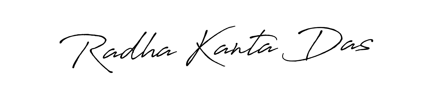 Antro_Vectra_Bolder is a professional signature style that is perfect for those who want to add a touch of class to their signature. It is also a great choice for those who want to make their signature more unique. Get Radha Kanta Das name to fancy signature for free. Radha Kanta Das signature style 7 images and pictures png