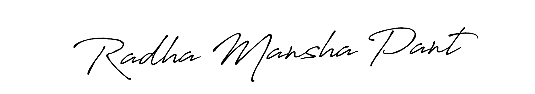 Check out images of Autograph of Radha Mansha Pant name. Actor Radha Mansha Pant Signature Style. Antro_Vectra_Bolder is a professional sign style online. Radha Mansha Pant signature style 7 images and pictures png