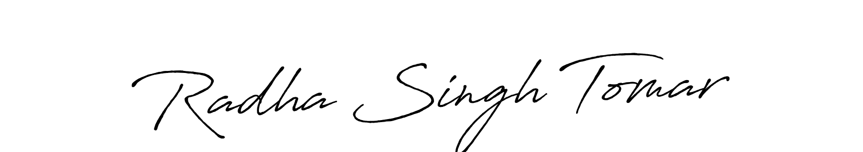 Also You can easily find your signature by using the search form. We will create Radha Singh Tomar name handwritten signature images for you free of cost using Antro_Vectra_Bolder sign style. Radha Singh Tomar signature style 7 images and pictures png