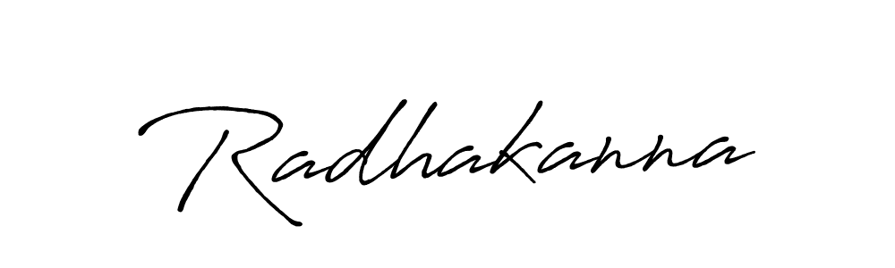 Make a beautiful signature design for name Radhakanna. Use this online signature maker to create a handwritten signature for free. Radhakanna signature style 7 images and pictures png