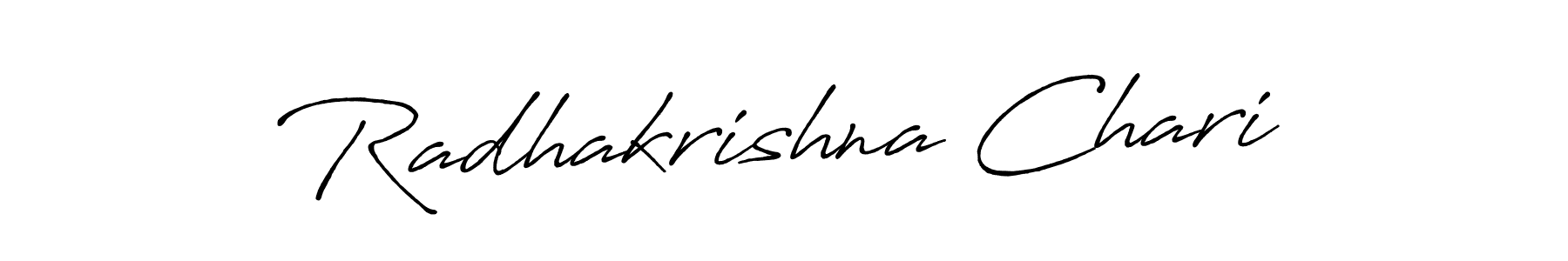 Make a short Radhakrishna Chari signature style. Manage your documents anywhere anytime using Antro_Vectra_Bolder. Create and add eSignatures, submit forms, share and send files easily. Radhakrishna Chari signature style 7 images and pictures png