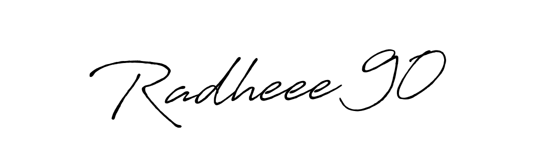 You can use this online signature creator to create a handwritten signature for the name Radheee 90 . This is the best online autograph maker. Radheee 90  signature style 7 images and pictures png