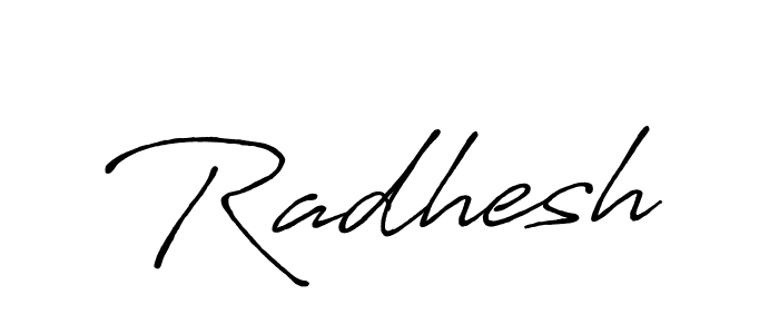 if you are searching for the best signature style for your name Radhesh. so please give up your signature search. here we have designed multiple signature styles  using Antro_Vectra_Bolder. Radhesh signature style 7 images and pictures png