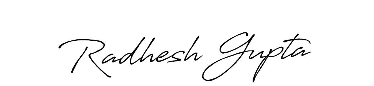 How to Draw Radhesh Gupta signature style? Antro_Vectra_Bolder is a latest design signature styles for name Radhesh Gupta. Radhesh Gupta signature style 7 images and pictures png