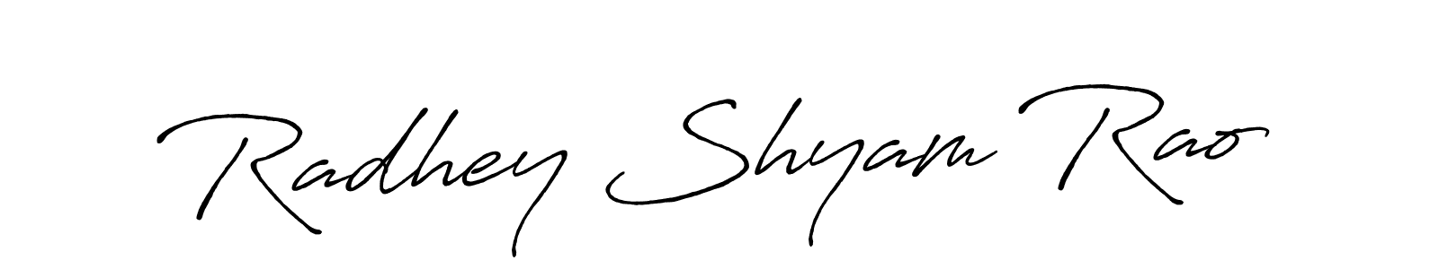 Once you've used our free online signature maker to create your best signature Antro_Vectra_Bolder style, it's time to enjoy all of the benefits that Radhey Shyam Rao name signing documents. Radhey Shyam Rao signature style 7 images and pictures png