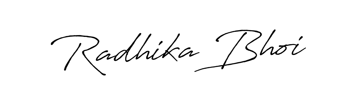 if you are searching for the best signature style for your name Radhika Bhoi. so please give up your signature search. here we have designed multiple signature styles  using Antro_Vectra_Bolder. Radhika Bhoi signature style 7 images and pictures png