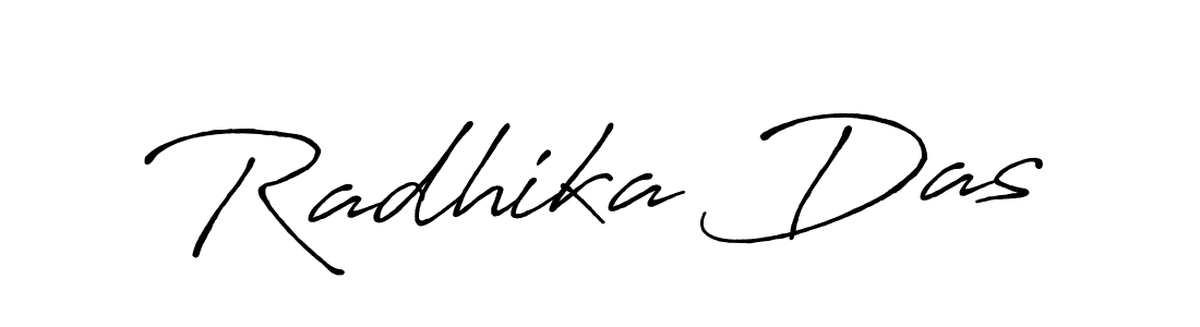 Antro_Vectra_Bolder is a professional signature style that is perfect for those who want to add a touch of class to their signature. It is also a great choice for those who want to make their signature more unique. Get Radhika Das name to fancy signature for free. Radhika Das signature style 7 images and pictures png