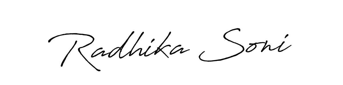 Once you've used our free online signature maker to create your best signature Antro_Vectra_Bolder style, it's time to enjoy all of the benefits that Radhika Soni name signing documents. Radhika Soni signature style 7 images and pictures png