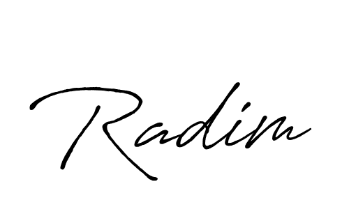 See photos of Radim official signature by Spectra . Check more albums & portfolios. Read reviews & check more about Antro_Vectra_Bolder font. Radim signature style 7 images and pictures png