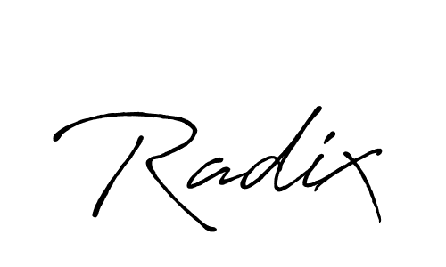 Make a beautiful signature design for name Radix. Use this online signature maker to create a handwritten signature for free. Radix signature style 7 images and pictures png