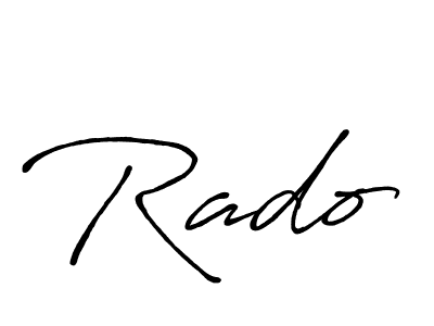 Best and Professional Signature Style for Rado. Antro_Vectra_Bolder Best Signature Style Collection. Rado signature style 7 images and pictures png