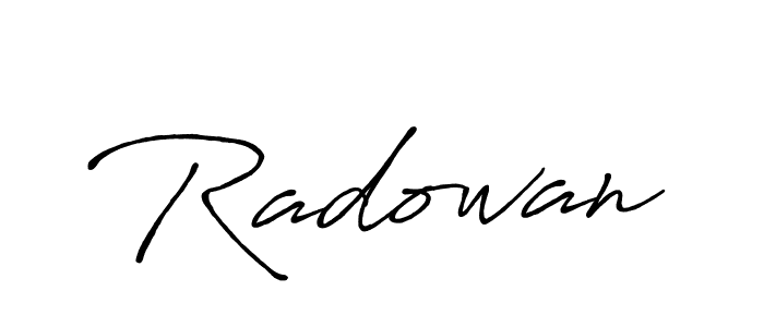 The best way (Antro_Vectra_Bolder) to make a short signature is to pick only two or three words in your name. The name Radowan include a total of six letters. For converting this name. Radowan signature style 7 images and pictures png