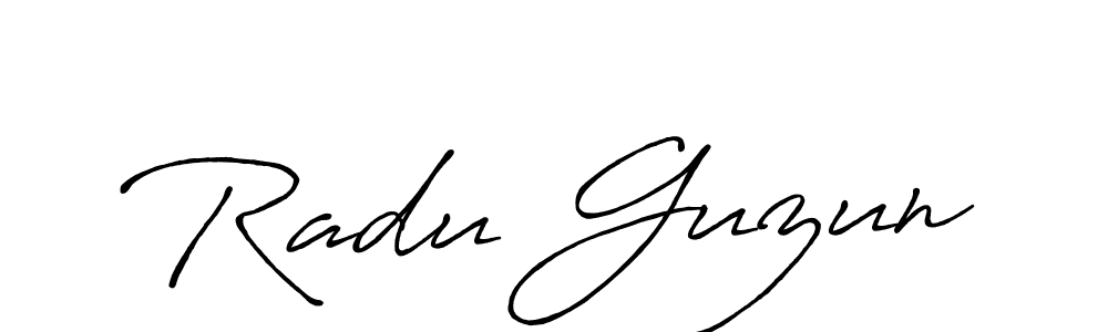 Once you've used our free online signature maker to create your best signature Antro_Vectra_Bolder style, it's time to enjoy all of the benefits that Radu Guzun name signing documents. Radu Guzun signature style 7 images and pictures png