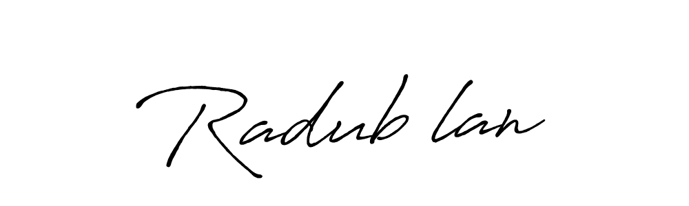 if you are searching for the best signature style for your name RadubĂlan. so please give up your signature search. here we have designed multiple signature styles  using Antro_Vectra_Bolder. RadubĂlan signature style 7 images and pictures png