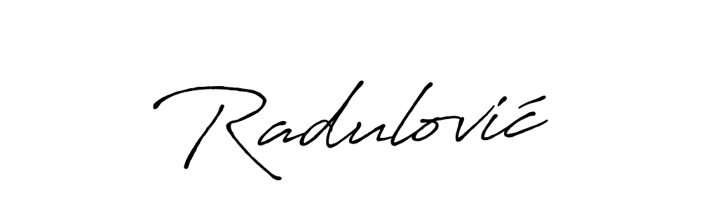 Best and Professional Signature Style for Radulović. Antro_Vectra_Bolder Best Signature Style Collection. Radulović signature style 7 images and pictures png