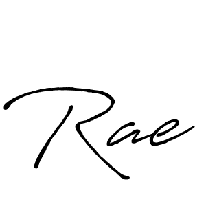 Make a beautiful signature design for name Rae. With this signature (Antro_Vectra_Bolder) style, you can create a handwritten signature for free. Rae signature style 7 images and pictures png