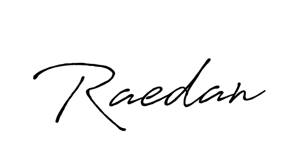 Use a signature maker to create a handwritten signature online. With this signature software, you can design (Antro_Vectra_Bolder) your own signature for name Raedan. Raedan signature style 7 images and pictures png