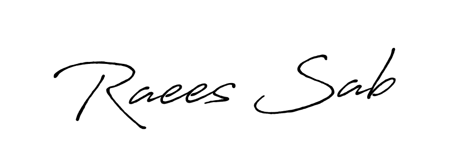 Similarly Antro_Vectra_Bolder is the best handwritten signature design. Signature creator online .You can use it as an online autograph creator for name Raees Sab. Raees Sab signature style 7 images and pictures png