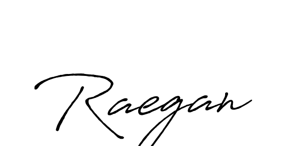It looks lik you need a new signature style for name Raegan. Design unique handwritten (Antro_Vectra_Bolder) signature with our free signature maker in just a few clicks. Raegan signature style 7 images and pictures png