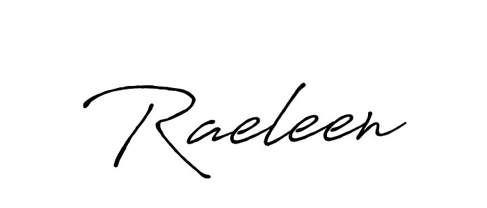 Use a signature maker to create a handwritten signature online. With this signature software, you can design (Antro_Vectra_Bolder) your own signature for name Raeleen. Raeleen signature style 7 images and pictures png
