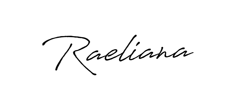 Similarly Antro_Vectra_Bolder is the best handwritten signature design. Signature creator online .You can use it as an online autograph creator for name Raeliana. Raeliana signature style 7 images and pictures png