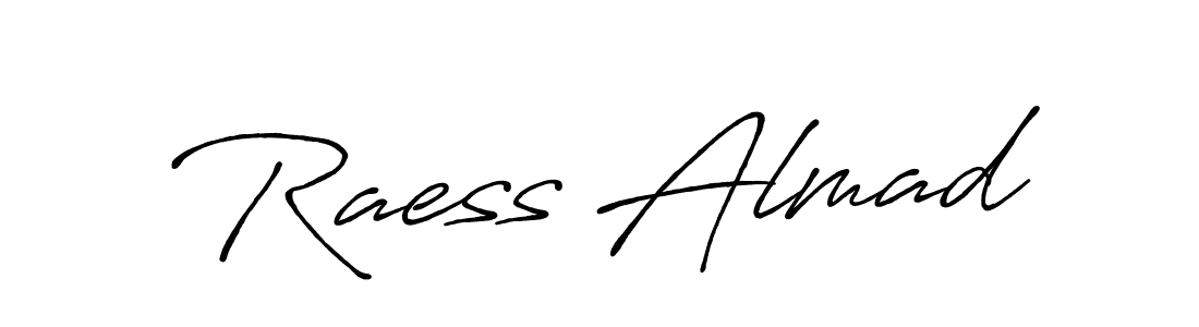 Best and Professional Signature Style for Raess Almad. Antro_Vectra_Bolder Best Signature Style Collection. Raess Almad signature style 7 images and pictures png
