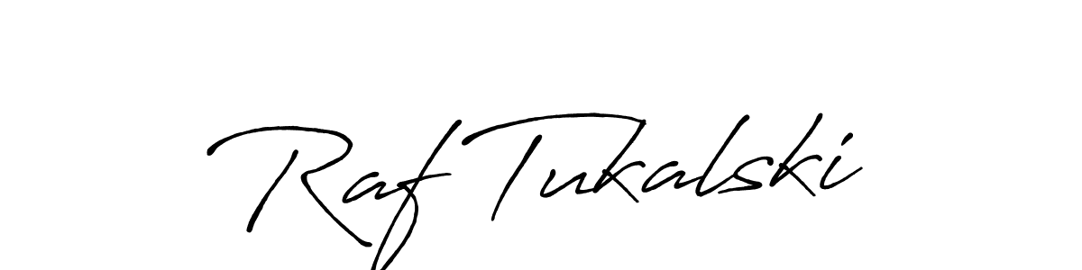 How to make Raf Tukalski signature? Antro_Vectra_Bolder is a professional autograph style. Create handwritten signature for Raf Tukalski name. Raf Tukalski signature style 7 images and pictures png