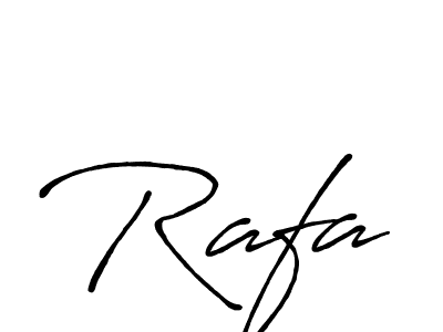 It looks lik you need a new signature style for name Rafa. Design unique handwritten (Antro_Vectra_Bolder) signature with our free signature maker in just a few clicks. Rafa signature style 7 images and pictures png