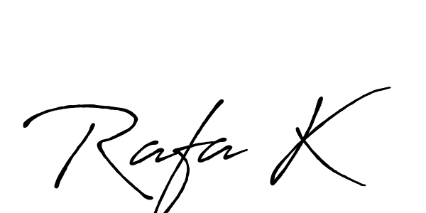 How to Draw Rafa K signature style? Antro_Vectra_Bolder is a latest design signature styles for name Rafa K. Rafa K signature style 7 images and pictures png