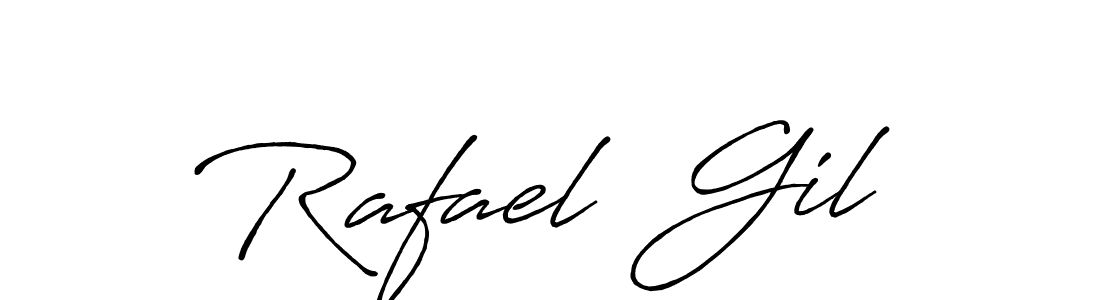 Similarly Antro_Vectra_Bolder is the best handwritten signature design. Signature creator online .You can use it as an online autograph creator for name Rafael  Gil. Rafael  Gil signature style 7 images and pictures png
