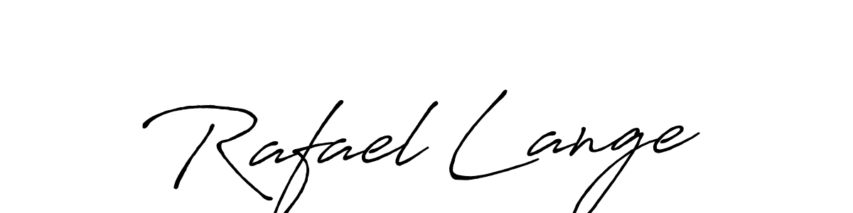 You should practise on your own different ways (Antro_Vectra_Bolder) to write your name (Rafael Lange) in signature. don't let someone else do it for you. Rafael Lange signature style 7 images and pictures png