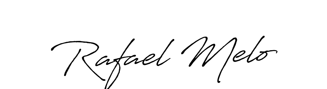 Make a beautiful signature design for name Rafael Melo. With this signature (Antro_Vectra_Bolder) style, you can create a handwritten signature for free. Rafael Melo signature style 7 images and pictures png