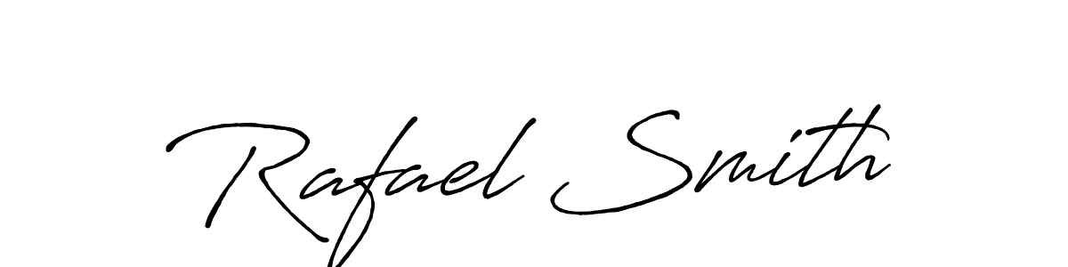 Create a beautiful signature design for name Rafael Smith. With this signature (Antro_Vectra_Bolder) fonts, you can make a handwritten signature for free. Rafael Smith signature style 7 images and pictures png