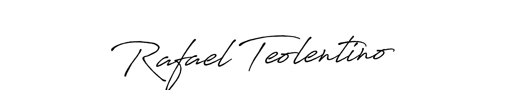 Best and Professional Signature Style for Rafael Teolentino. Antro_Vectra_Bolder Best Signature Style Collection. Rafael Teolentino signature style 7 images and pictures png