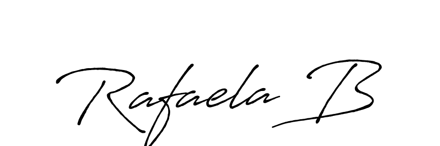 if you are searching for the best signature style for your name Rafaela B. so please give up your signature search. here we have designed multiple signature styles  using Antro_Vectra_Bolder. Rafaela B signature style 7 images and pictures png