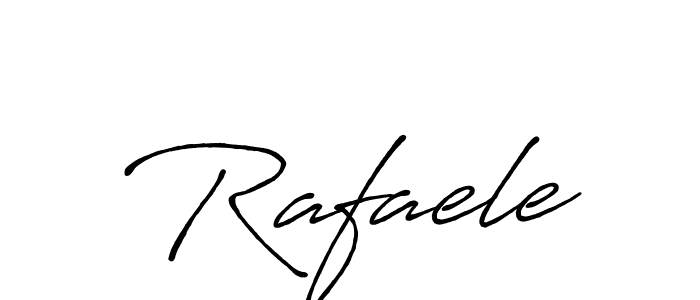 How to make Rafaele signature? Antro_Vectra_Bolder is a professional autograph style. Create handwritten signature for Rafaele name. Rafaele signature style 7 images and pictures png