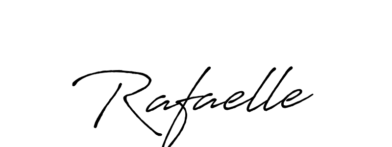 Rafaelle stylish signature style. Best Handwritten Sign (Antro_Vectra_Bolder) for my name. Handwritten Signature Collection Ideas for my name Rafaelle. Rafaelle signature style 7 images and pictures png