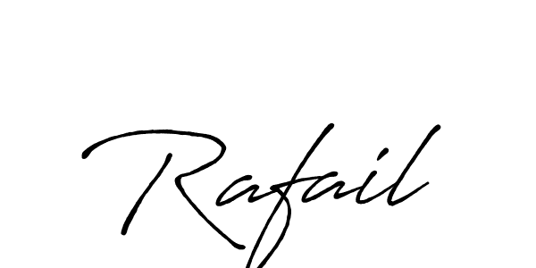 It looks lik you need a new signature style for name Rafail. Design unique handwritten (Antro_Vectra_Bolder) signature with our free signature maker in just a few clicks. Rafail signature style 7 images and pictures png