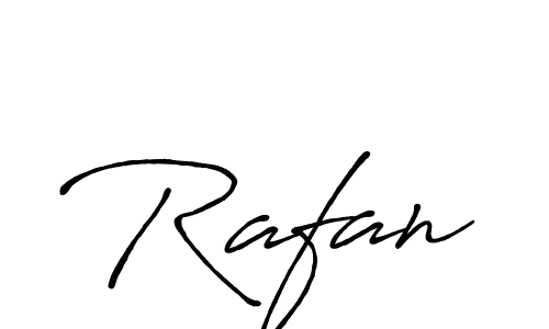 It looks lik you need a new signature style for name Rafan. Design unique handwritten (Antro_Vectra_Bolder) signature with our free signature maker in just a few clicks. Rafan signature style 7 images and pictures png