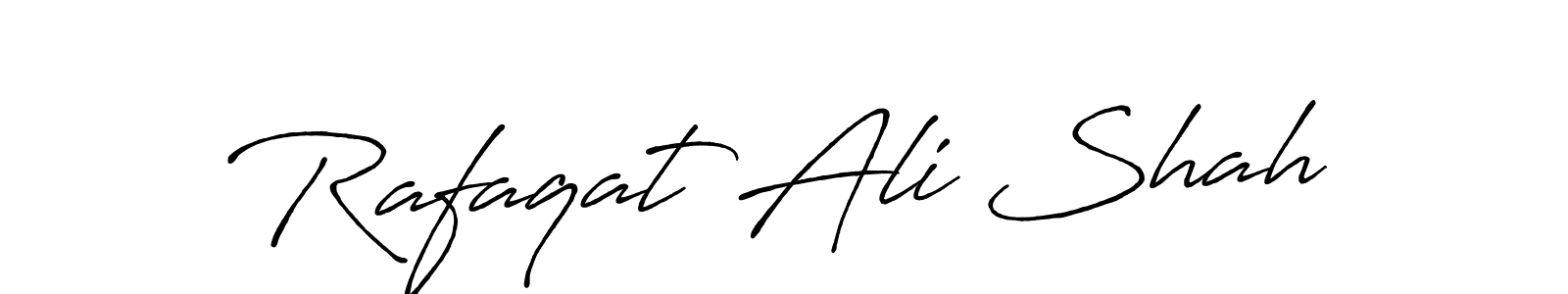 It looks lik you need a new signature style for name Rafaqat Ali Shah. Design unique handwritten (Antro_Vectra_Bolder) signature with our free signature maker in just a few clicks. Rafaqat Ali Shah signature style 7 images and pictures png