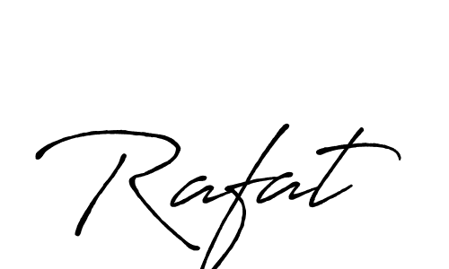 Use a signature maker to create a handwritten signature online. With this signature software, you can design (Antro_Vectra_Bolder) your own signature for name Rafat. Rafat signature style 7 images and pictures png