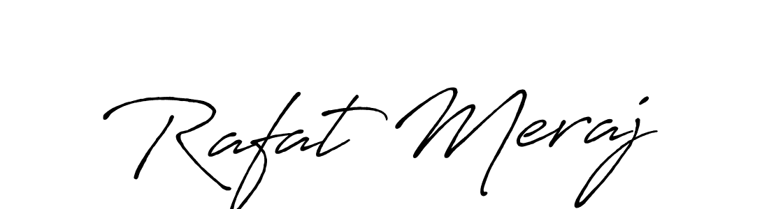 How to Draw Rafat Meraj signature style? Antro_Vectra_Bolder is a latest design signature styles for name Rafat Meraj. Rafat Meraj signature style 7 images and pictures png