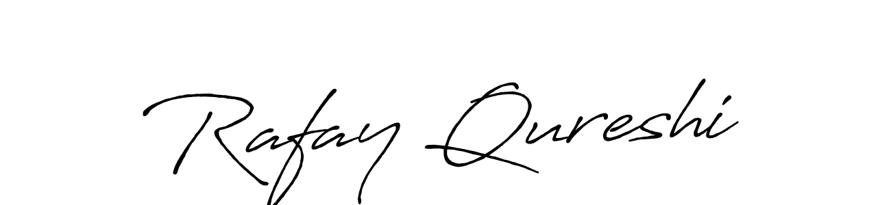 Also You can easily find your signature by using the search form. We will create Rafay Qureshi name handwritten signature images for you free of cost using Antro_Vectra_Bolder sign style. Rafay Qureshi signature style 7 images and pictures png