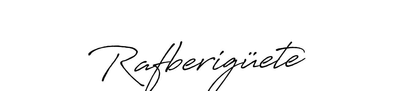 How to Draw Rafberigüete signature style? Antro_Vectra_Bolder is a latest design signature styles for name Rafberigüete. Rafberigüete signature style 7 images and pictures png